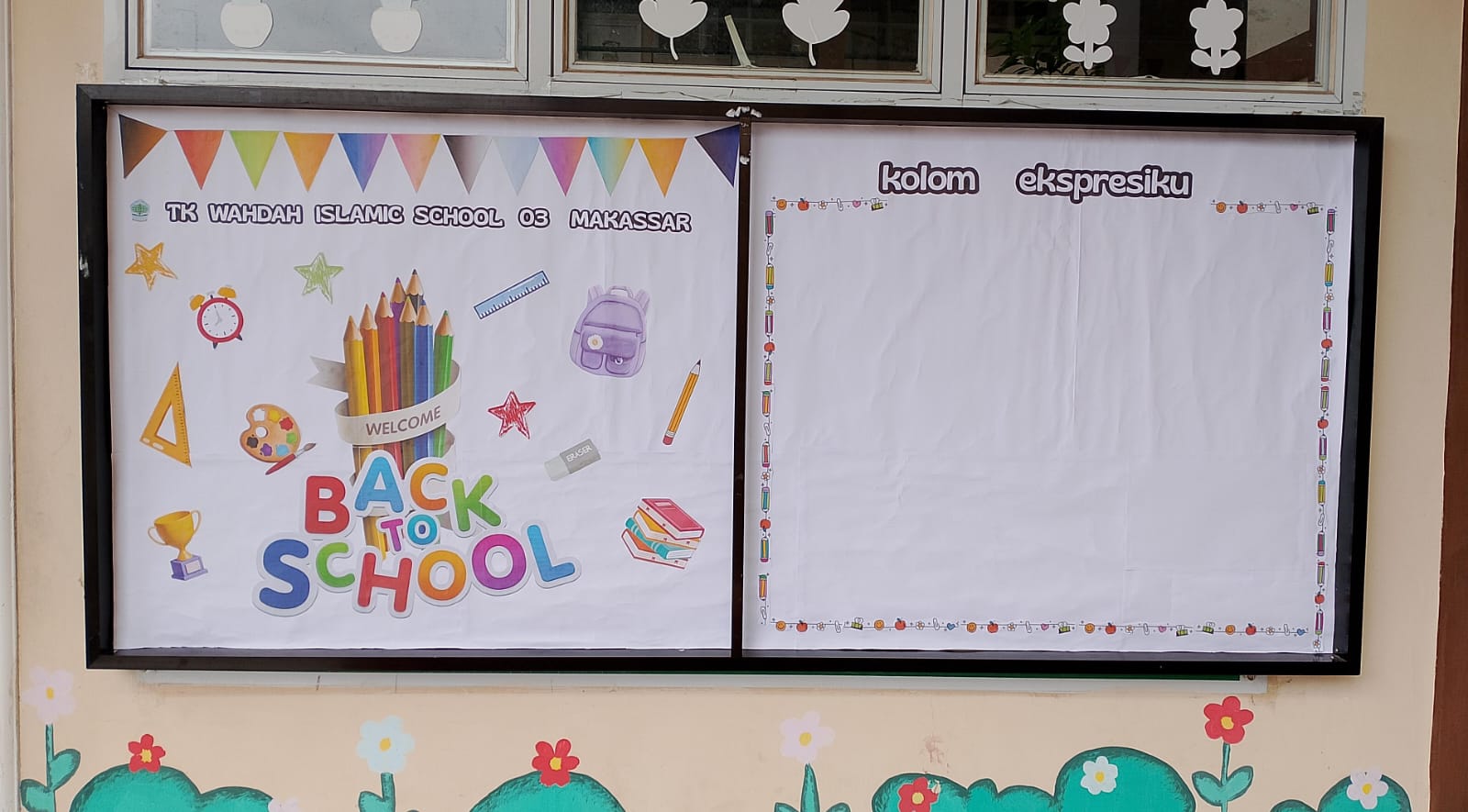 Hari Pertama sekolah, TK WIS 03 Makassar lakukan hal ini