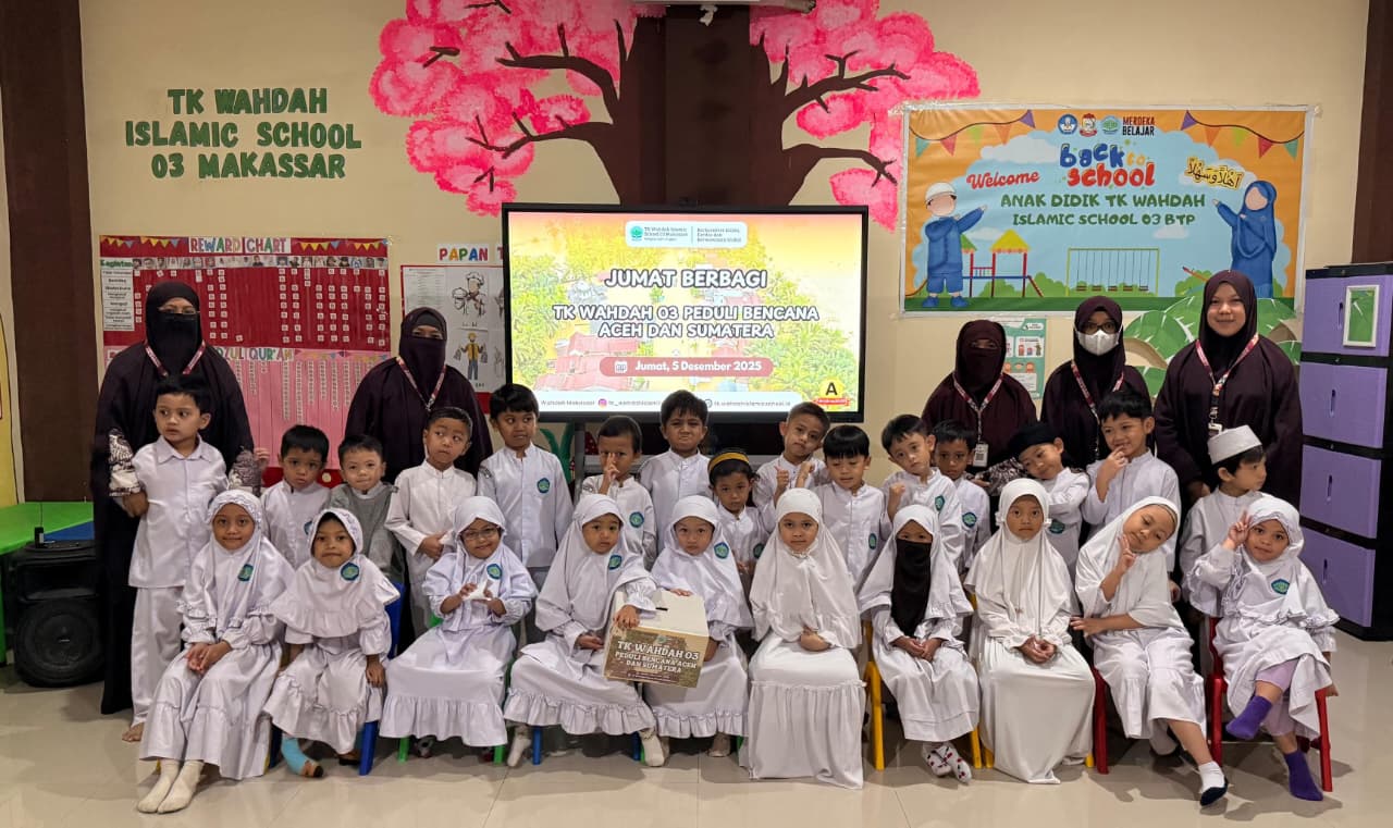 TK WIS 03 Ajak Murid Galang Dana untuk Peduli Bencana Banjir Sumatra